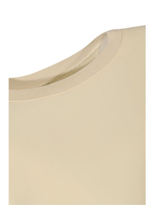 Blusa Lucille in drap fluido di viscosa Mandorla Liviana Conti | F5WS22A10-2